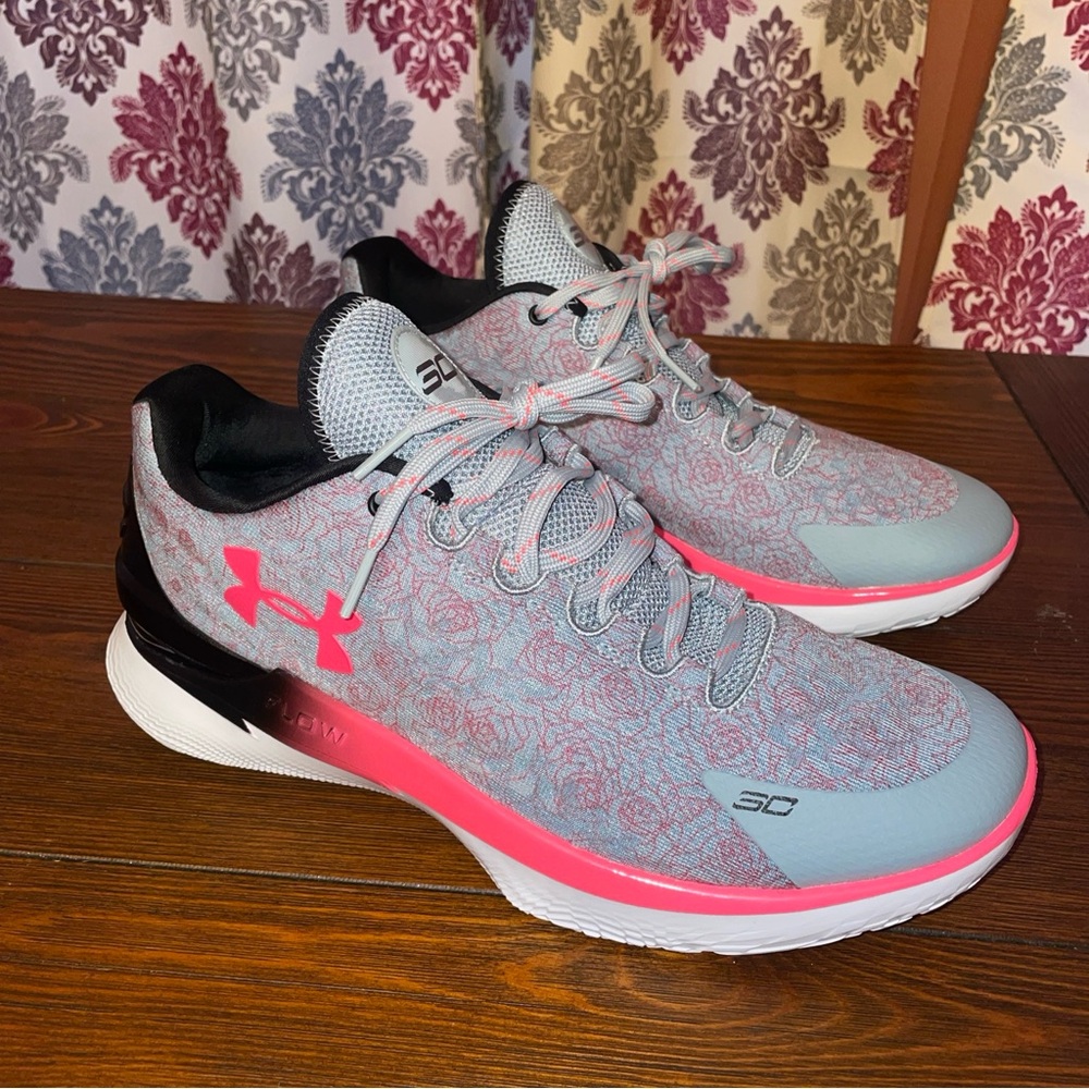 Under Armour Steph Curry 1 Flotro Mothers Day Basketball Shoes Size (11M)